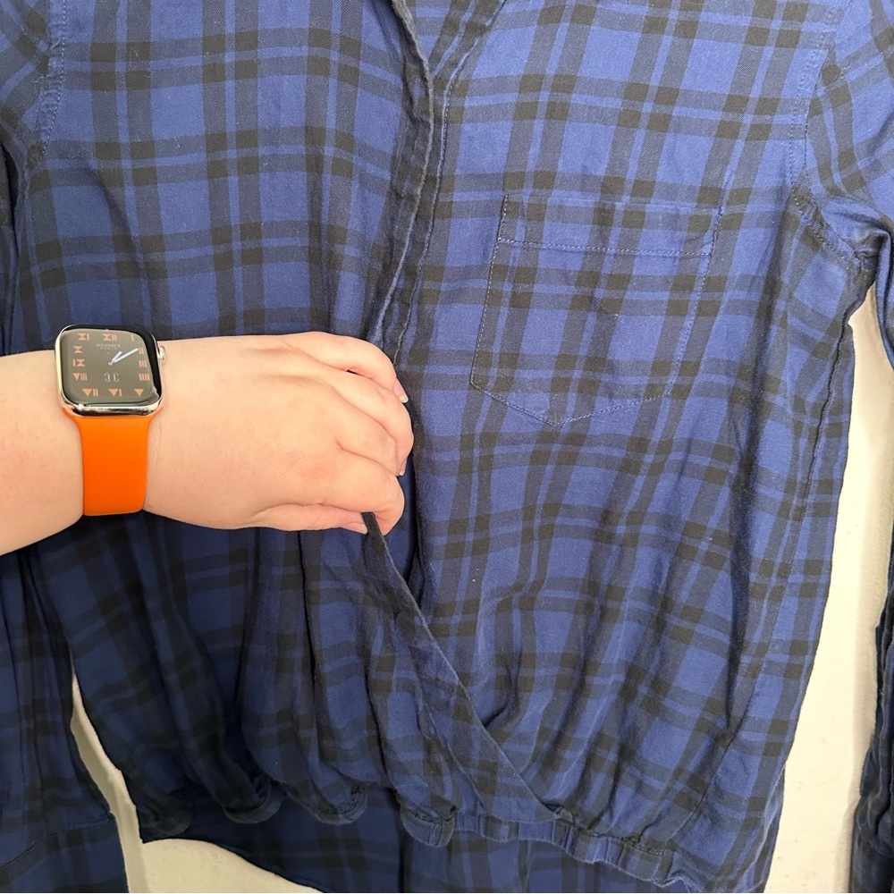 Madewell Wrap-Front Shirt in Arion Plaid - Picture 9 of 13